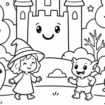 aperçu pour télécharger un coloriage